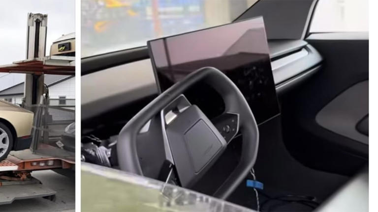 Tesla Cybercab spotted in New Zealand for cold-weather testing