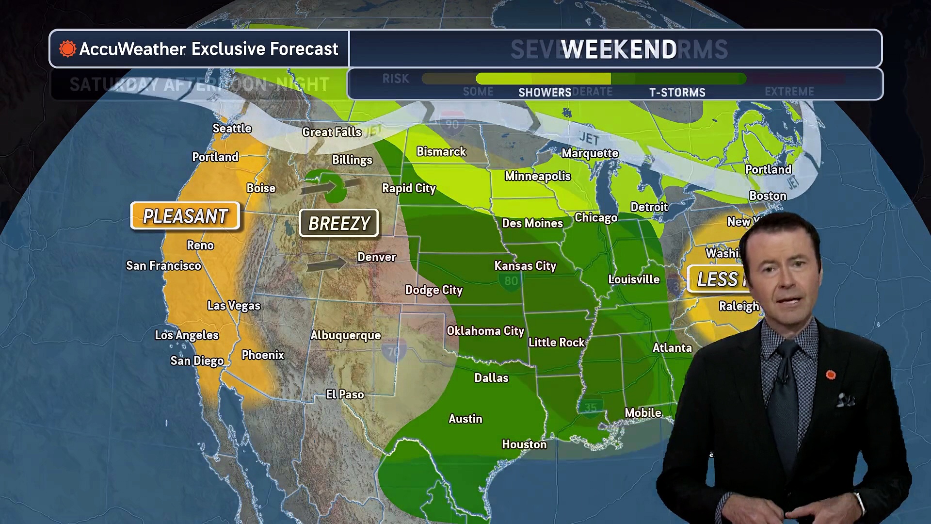 Severe thunderstorms to return to the Plains this weekend
