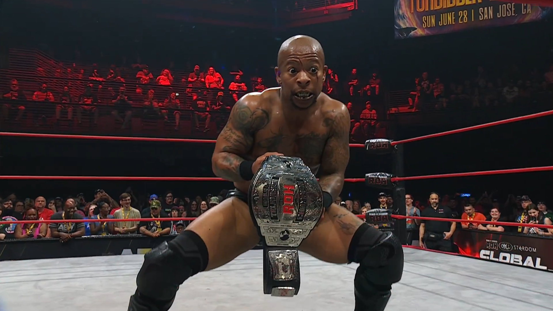 Lio Rush wins ROH TV title at Global Wars