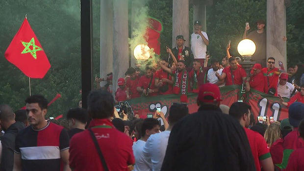 Moroccan fans rally on Boston Common after World Cup Fan Fest closes ...