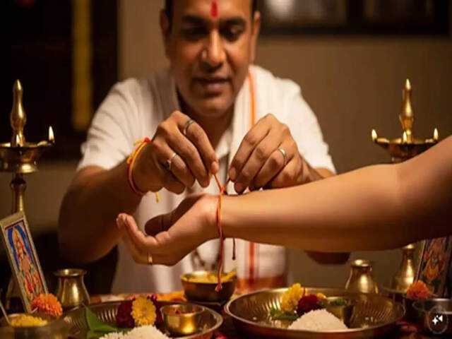 Understanding the ritual of wrapping the raksha sutra