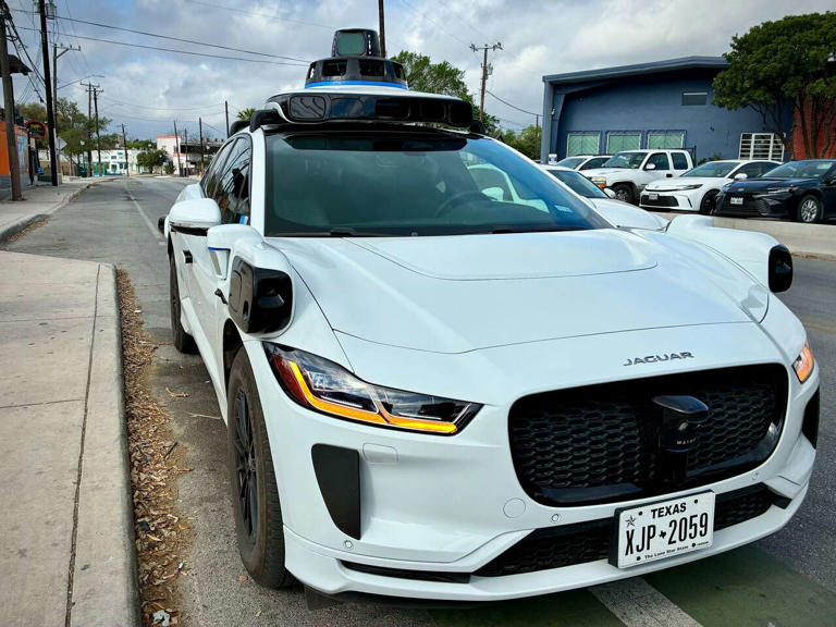 Waymo quietly rolls out mysterious blue vehicle in San Antonio