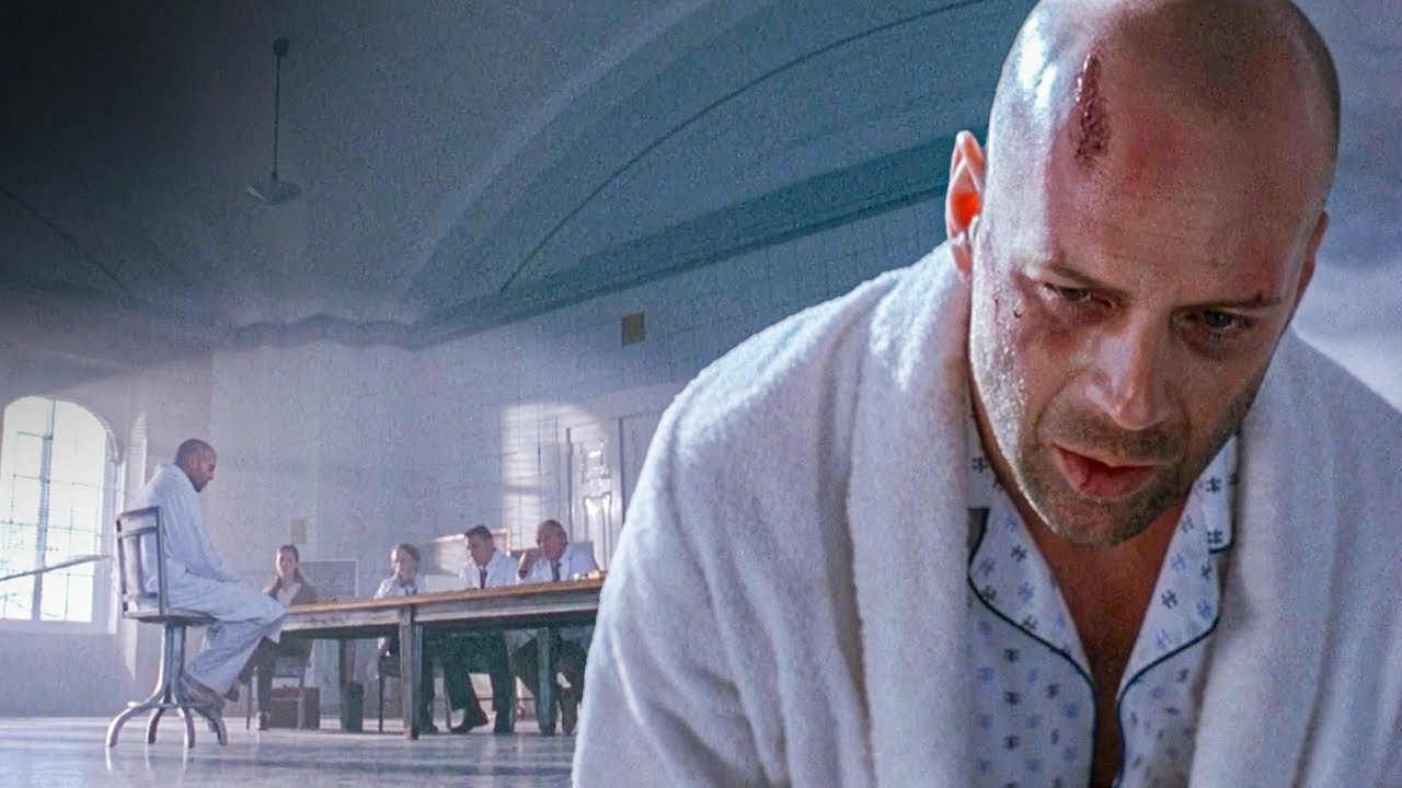 This place is for crazy people [Bruce Willis scene] | 12 Monkeys
