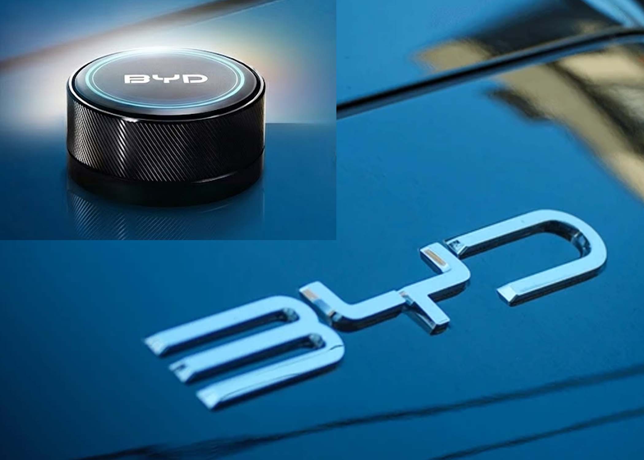 BYD gây chú ý với nút bấm có thể điều khiển xe điện từ xa