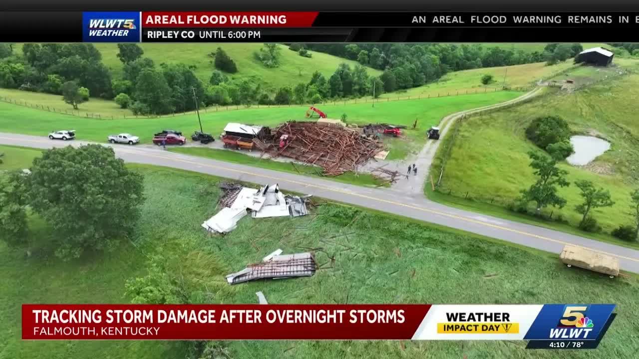 Pendleton County storm leaves barns and homes damaged, no injuries reported