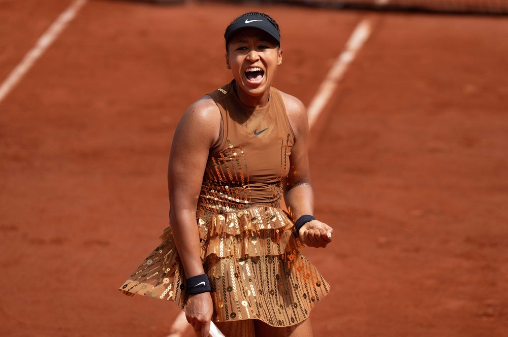 Naomi Osaka’s arrivals are becoming must-see moments on and off the court