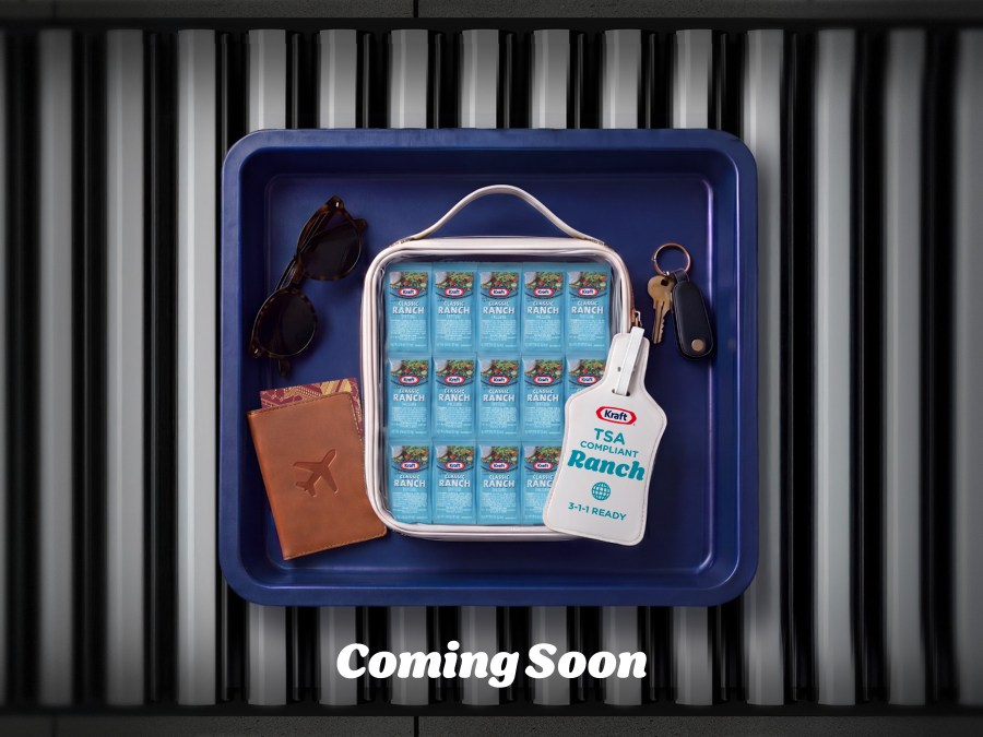 Ranch lovers, rejoice: Kraft to debut TSA‑friendly kit amid viral craze