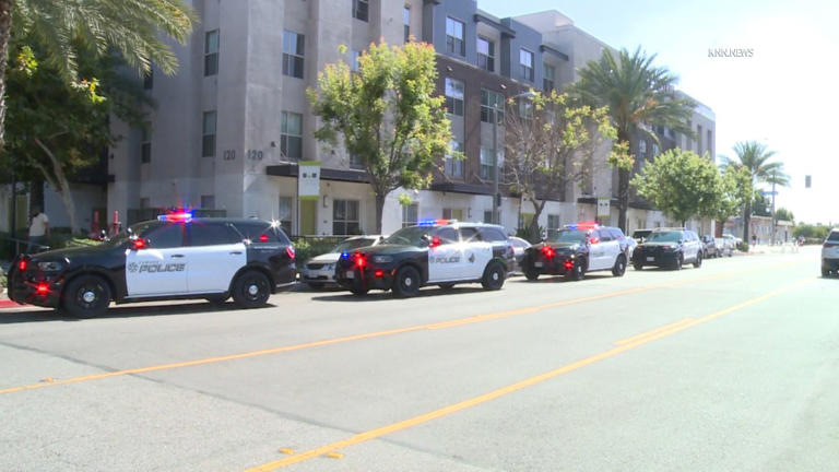 Cops use spike strip on chase suspect tied to deadly SoCal shooting