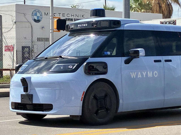 Waymo quietly rolls out mysterious blue vehicle in San Antonio