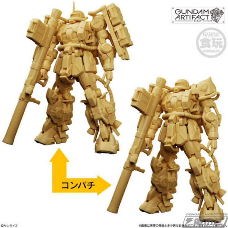 プラ製ミニキット「ガンダム アーティファクト」のベストセレクション