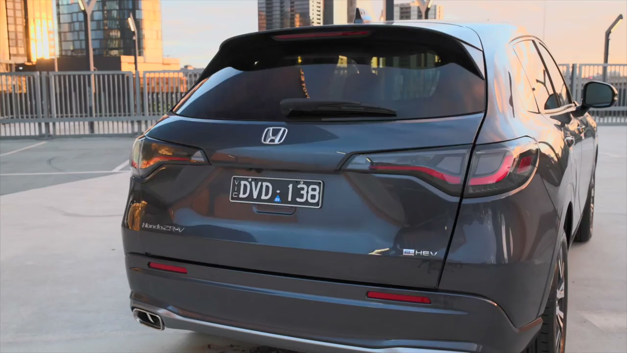The 2026 Honda ZR-V exterior design