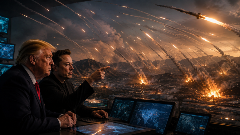 how elon musk’s grok ai helped donald trump and co. fire 2,000 missiles at iran
