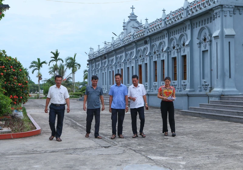 Đồng bào Công giáo đồng thuận với chủ trương sắp xếp thôn, tổ dân phố
