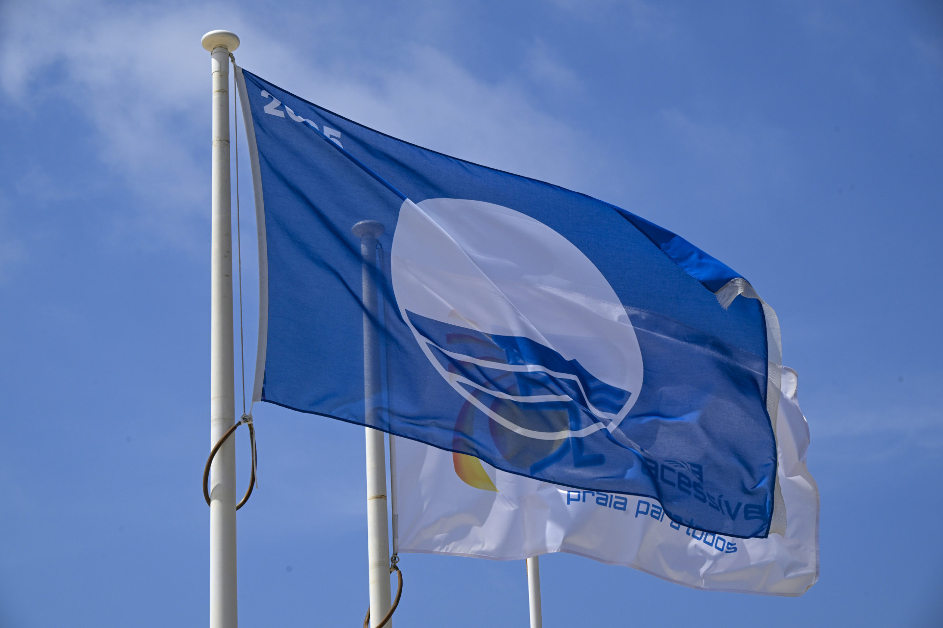 What does it take for a beach to achieve the Blue Flag status?