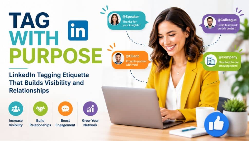 Tag with purpose: LinkedIn tagging etiquette that works