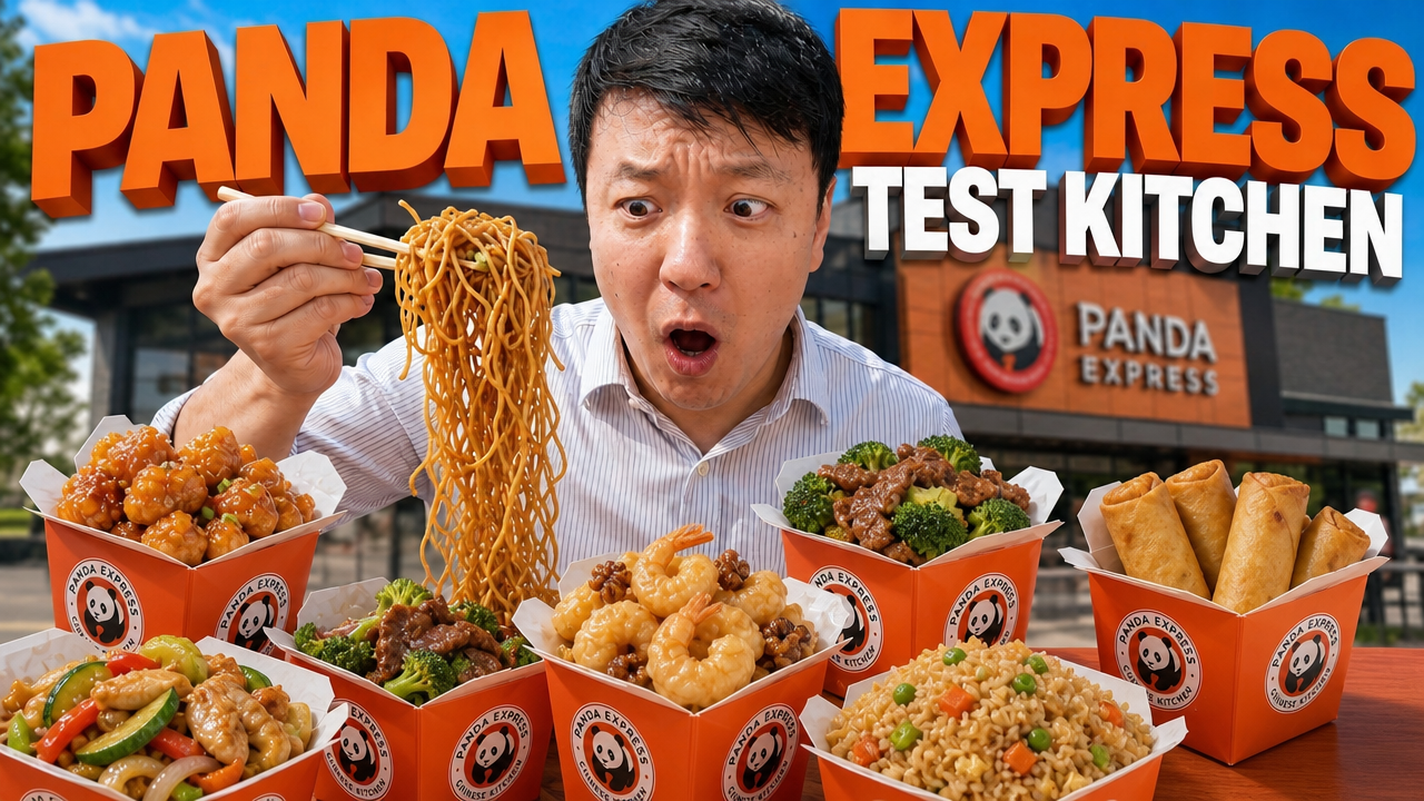 Trying the secret Panda Express test kitchen | New menu items review