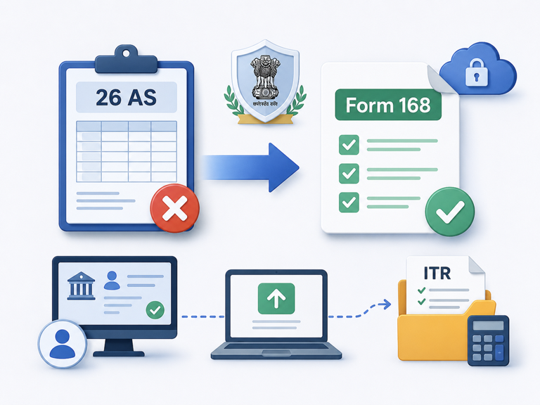 Has Form 168 replaced Form 26AS for FY 25-26? Here's what taxpayers ...