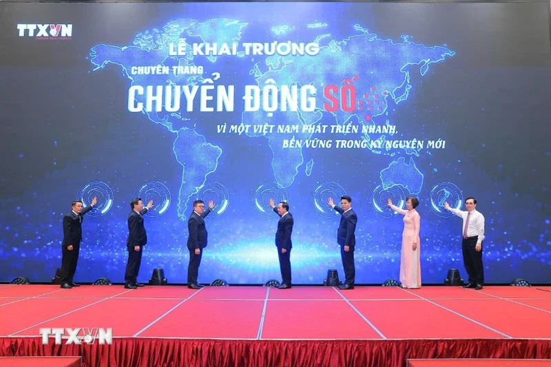 Thông tấn xã Việt Nam ra mắt chuyên trang thông tin Chuyển động số