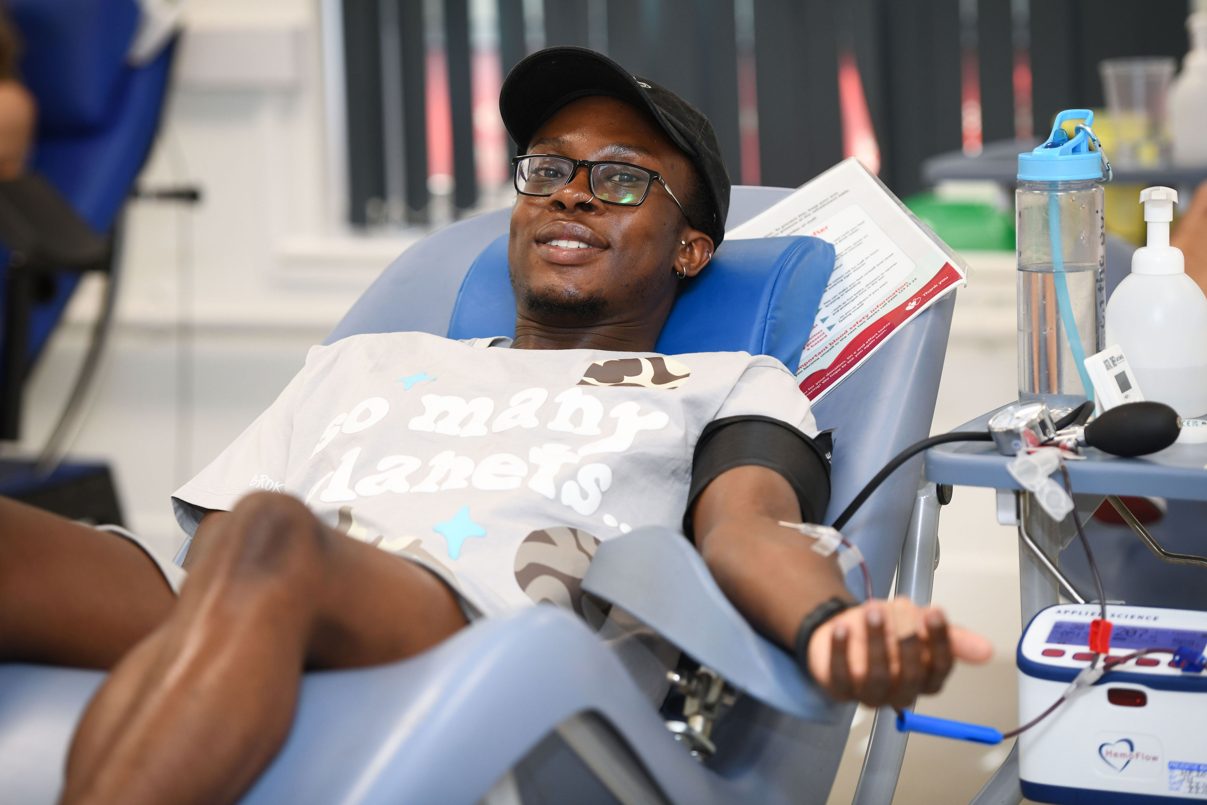 Black people are much more likely than average to have the type of blood needed for sickle cell patients (NHS Blood and Transfusion Service)