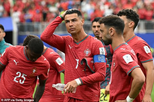 Ronaldo failed to register a shot on target against the side 40 places below Portugal in the FIFA rankings, while manager Roberto Martinez has faced criticism for refusing to substitute him