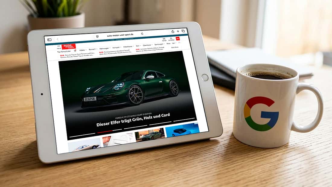Google-News-Trick: So machen Sie auto motor und sport zur Lieblingsquelle