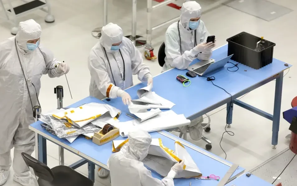 Europa Clipper powers up after largest solar array deployment