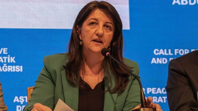 DEM Parti'nin İmralı heyetindeki Pervin Buldan çerçeve yasa oylamasına ...