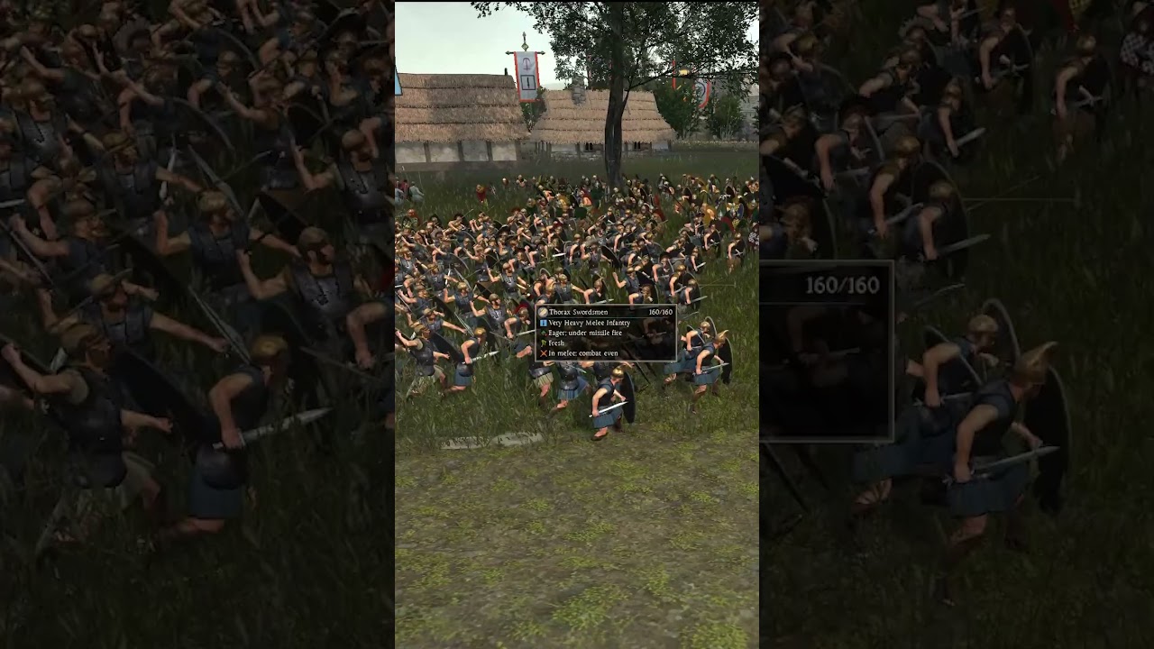 He baited javelins with trash units in Rome 2