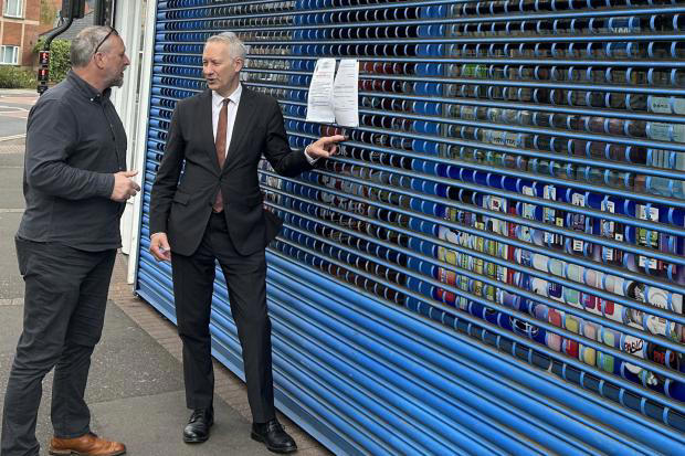 Controversial Taunton shop shut over illegal sales back on the market