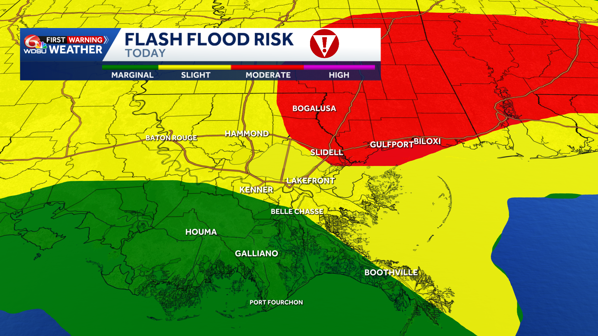 Alert day: Here's when more storms could move into metro New Orleans today