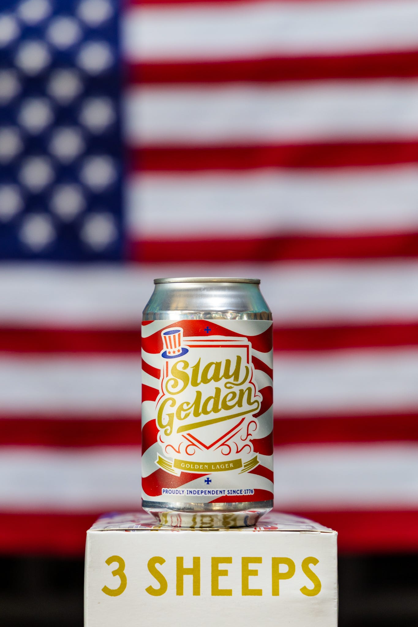3 Sheeps' golden lager selected as Wisconsin's beer for America 250