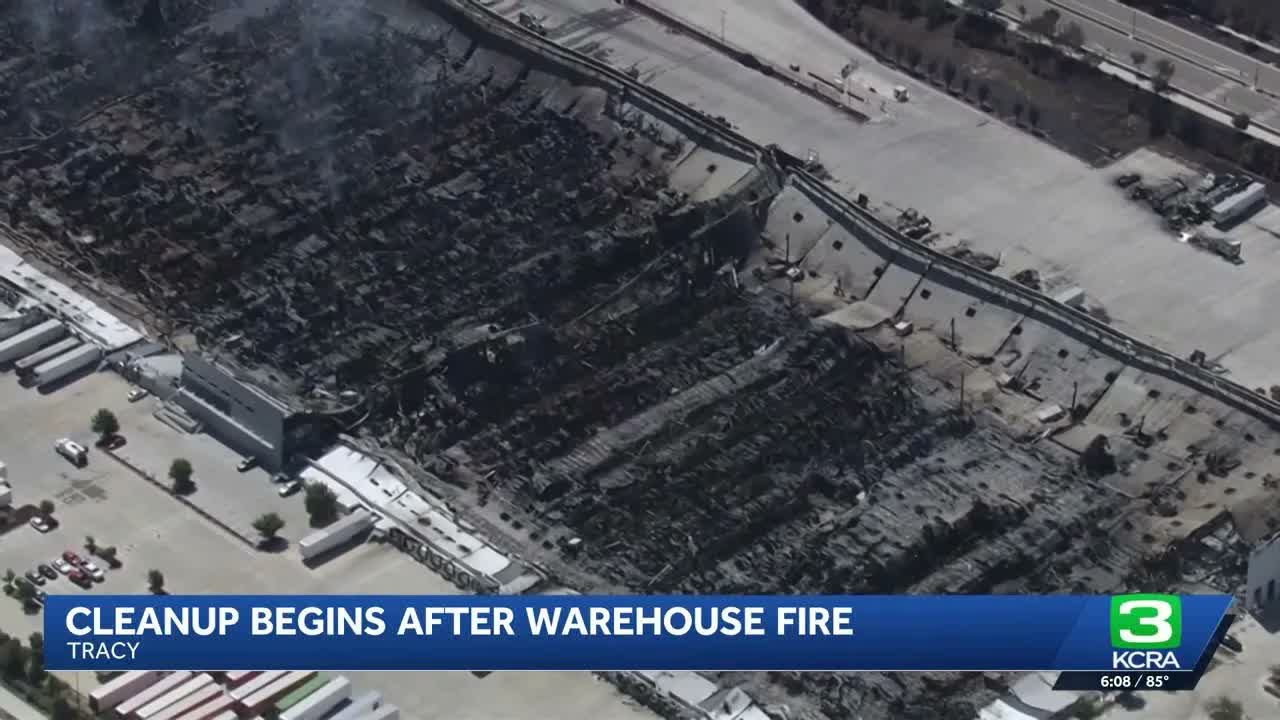 Tracy fire chief addresses air quality and debris concerns after fire ...