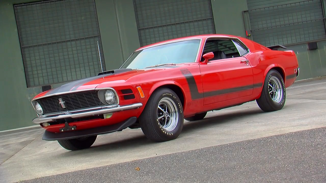 A vintage '70 Boss 302 with racing in its DNA