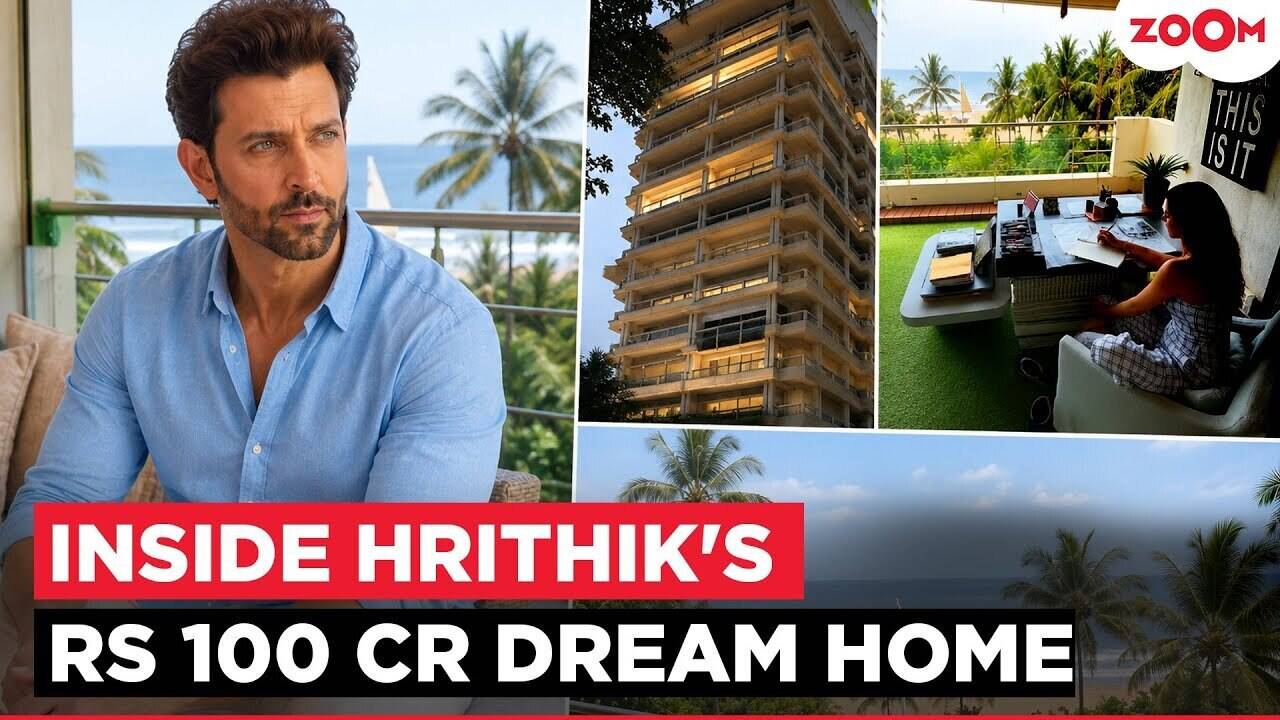 Curated visual reference: Fresh Look at Explore Hrithik Roshan S Luxurious Rs 100 Crore Oceanview Penthouse