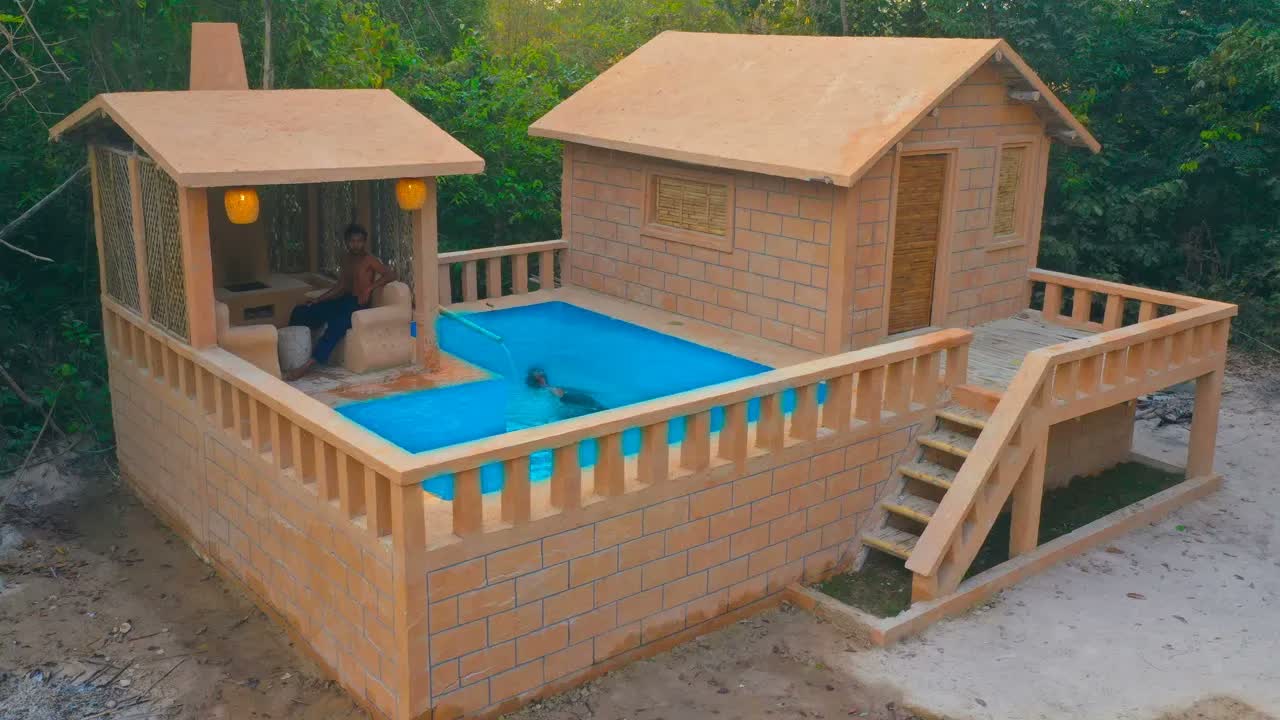 Trump has resorts - he built one from mud