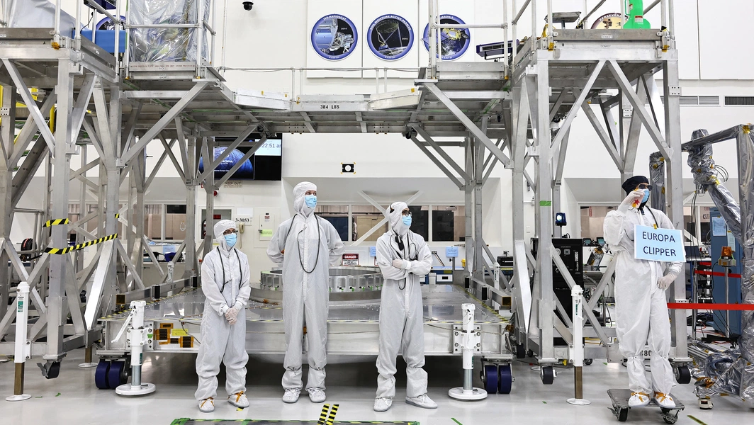 Europa Clipper powers up after largest solar array deployment