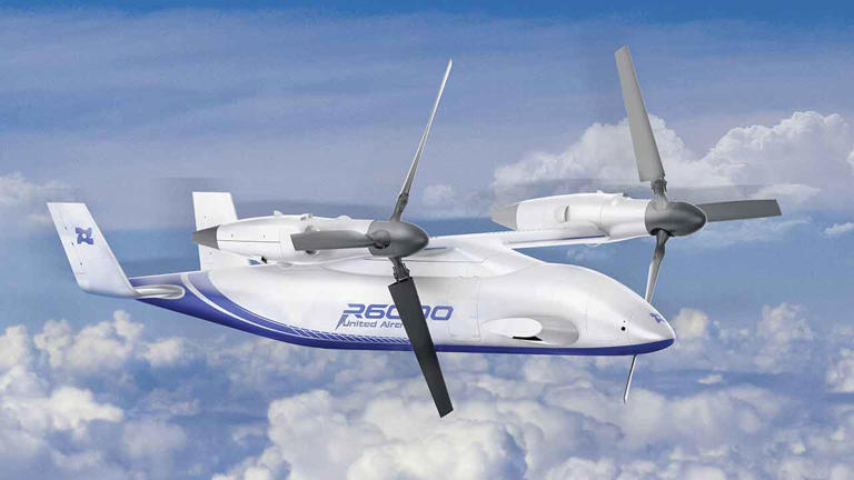China begins full flight tests with giant R6000 tiltrotor drone