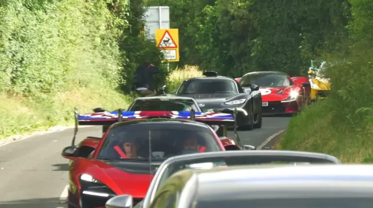 Supercar meet is all going to plan until a top secret $132M hypercar ...