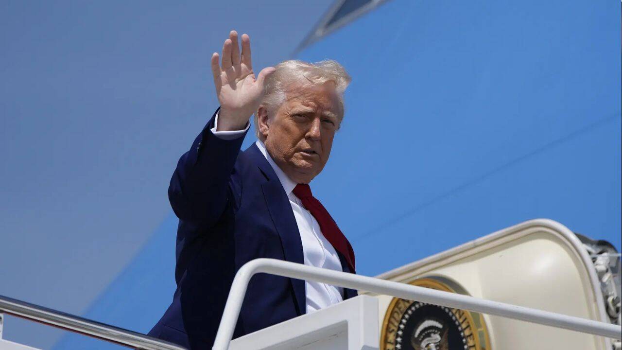 'Last ride': Air Force One Boeing 747 retires after Trump’s France trip ...