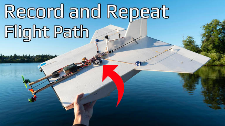 How a recorded flight path was used to recreate an aircraft journey in ...