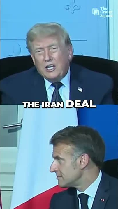 Trump says Iran deal is helping lower global oil prices