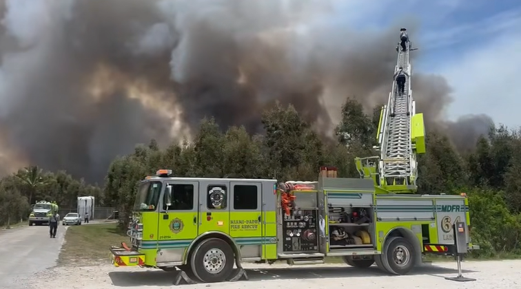 3 wildfires burn over 20,000 acres in Miami-Dade ahead of long-awaited rain