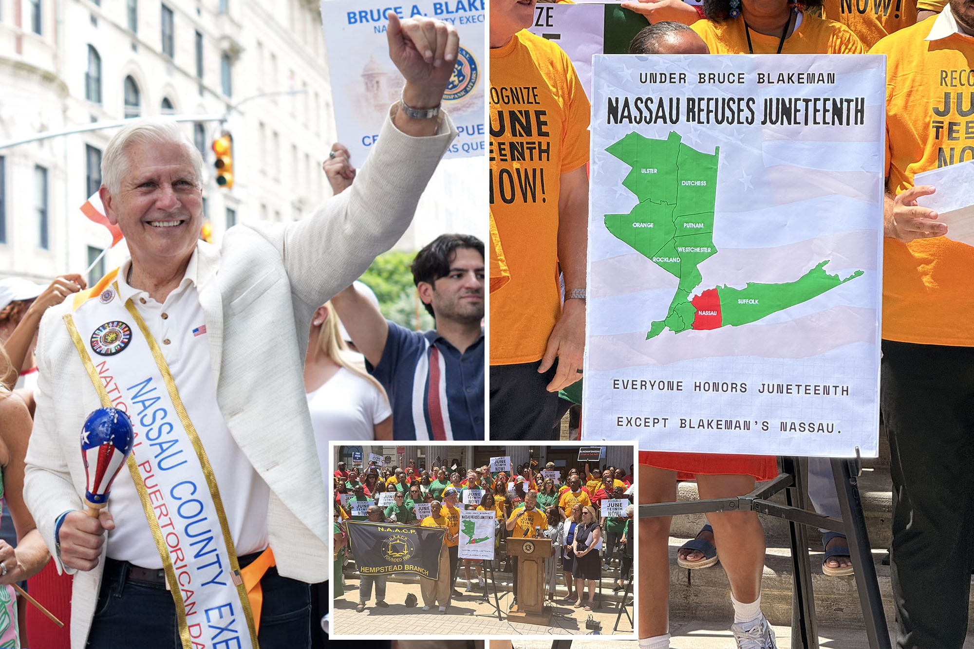 LI county workers demand paid Juneteenth holiday: 'Should not be ...