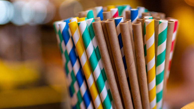 Turn paper straws into a beautiful home decor piece on a budget