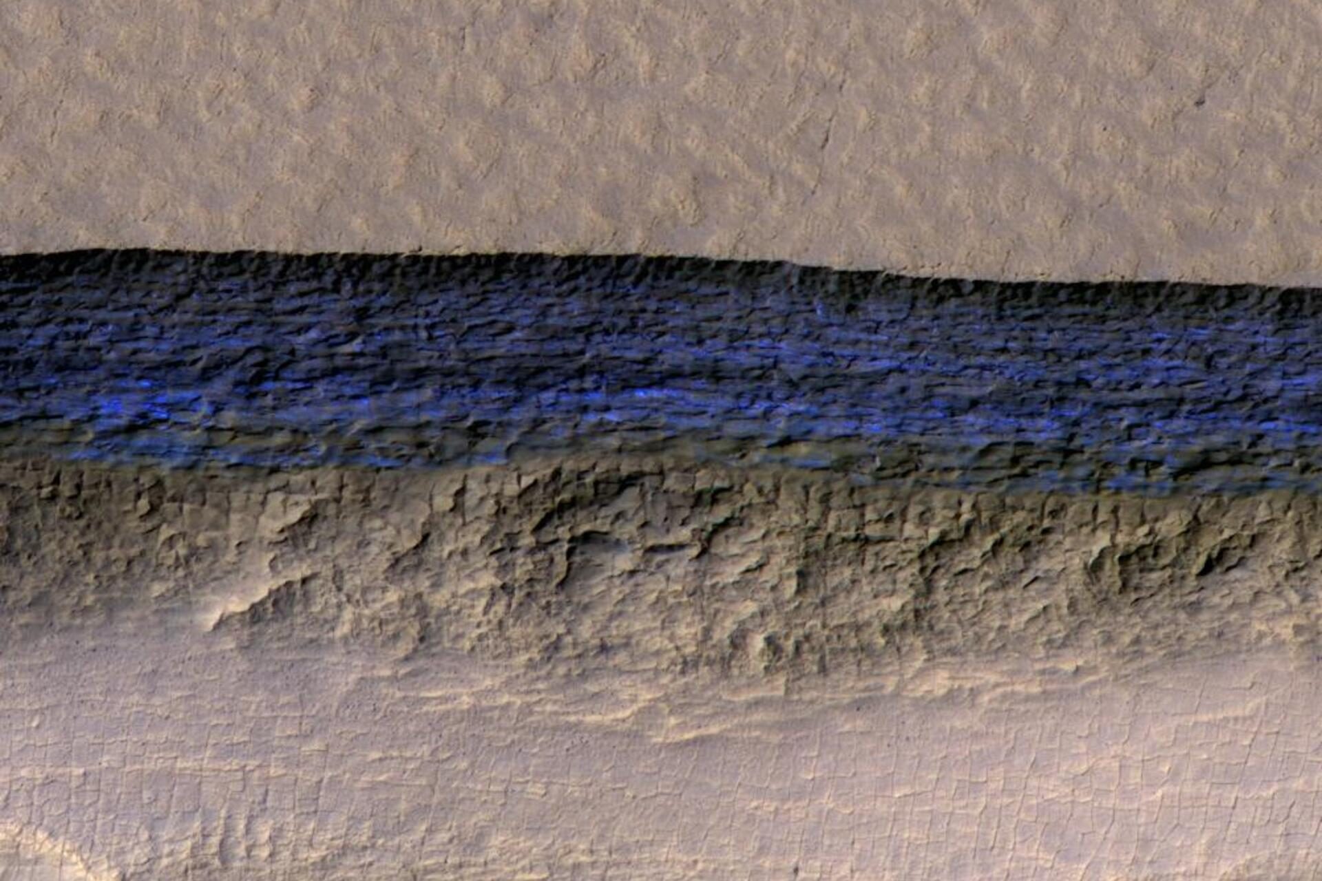 An even bigger discovery: ice inside Mars