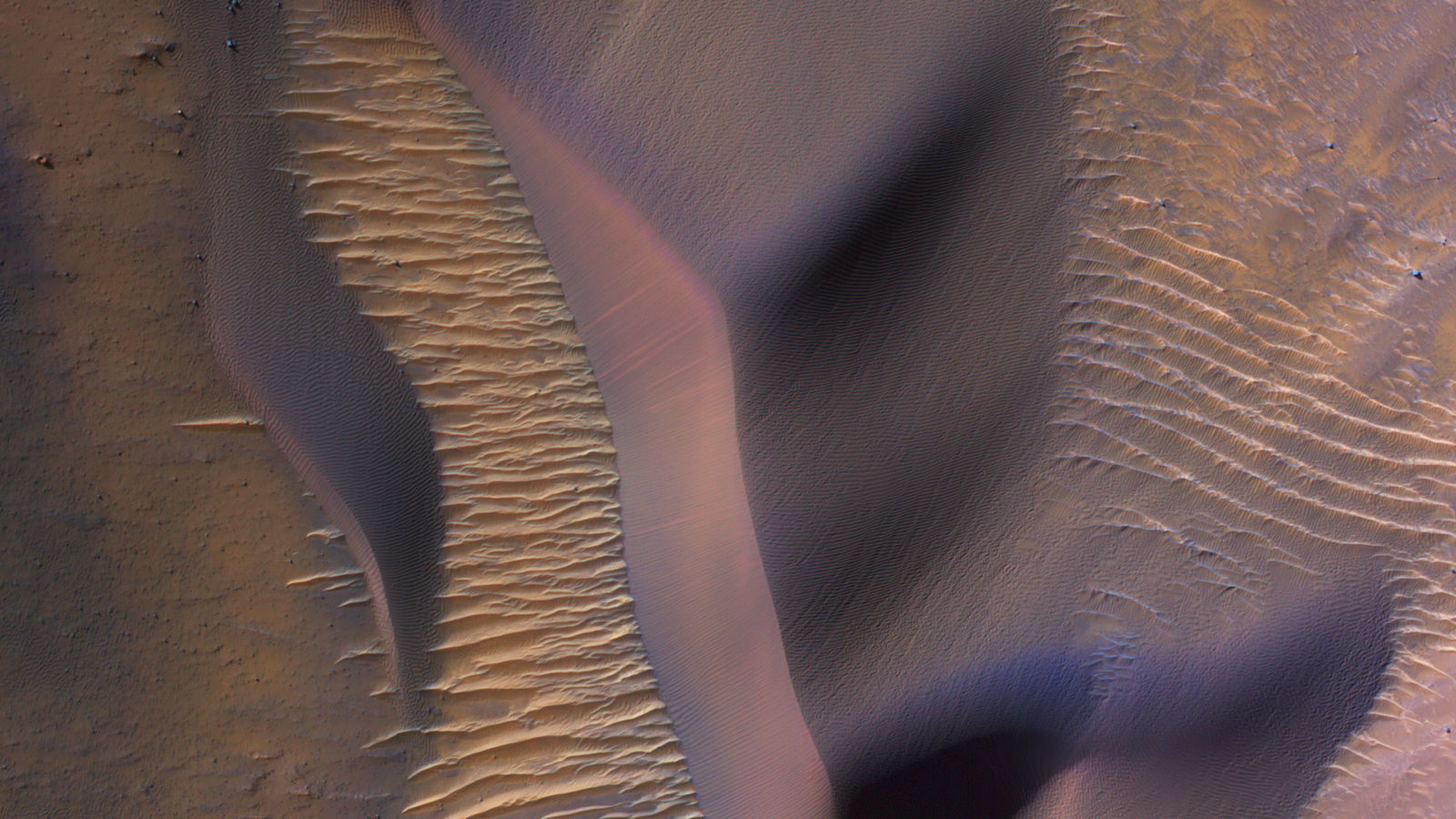 Steep dunes