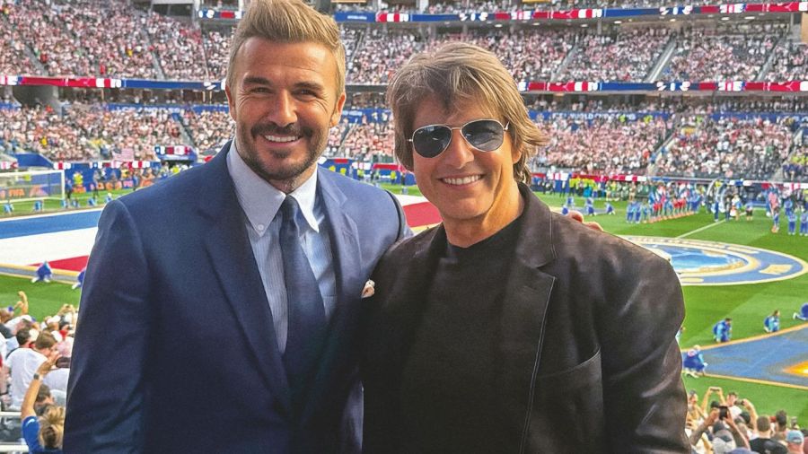 David Beckham y Tom Cruise en el Mundial 2026: “Nos emocionamos juntos”