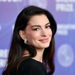 Anne Hathaway at 12th Breakthrough Prize Ceremony - Arrivals held at Barker Hangar on April 18, 2026 in Santa Monica, California.