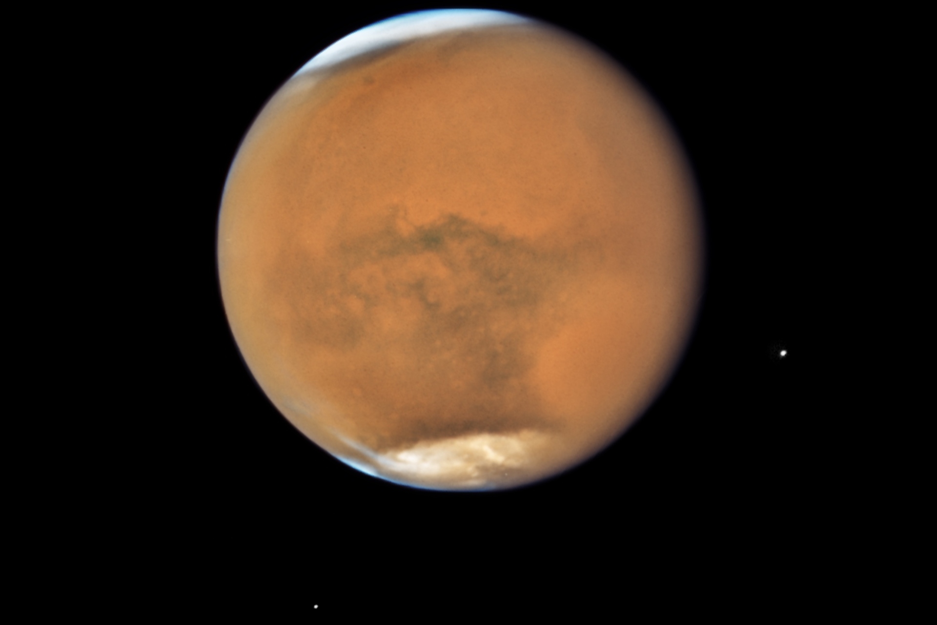 Mars’s two small moons