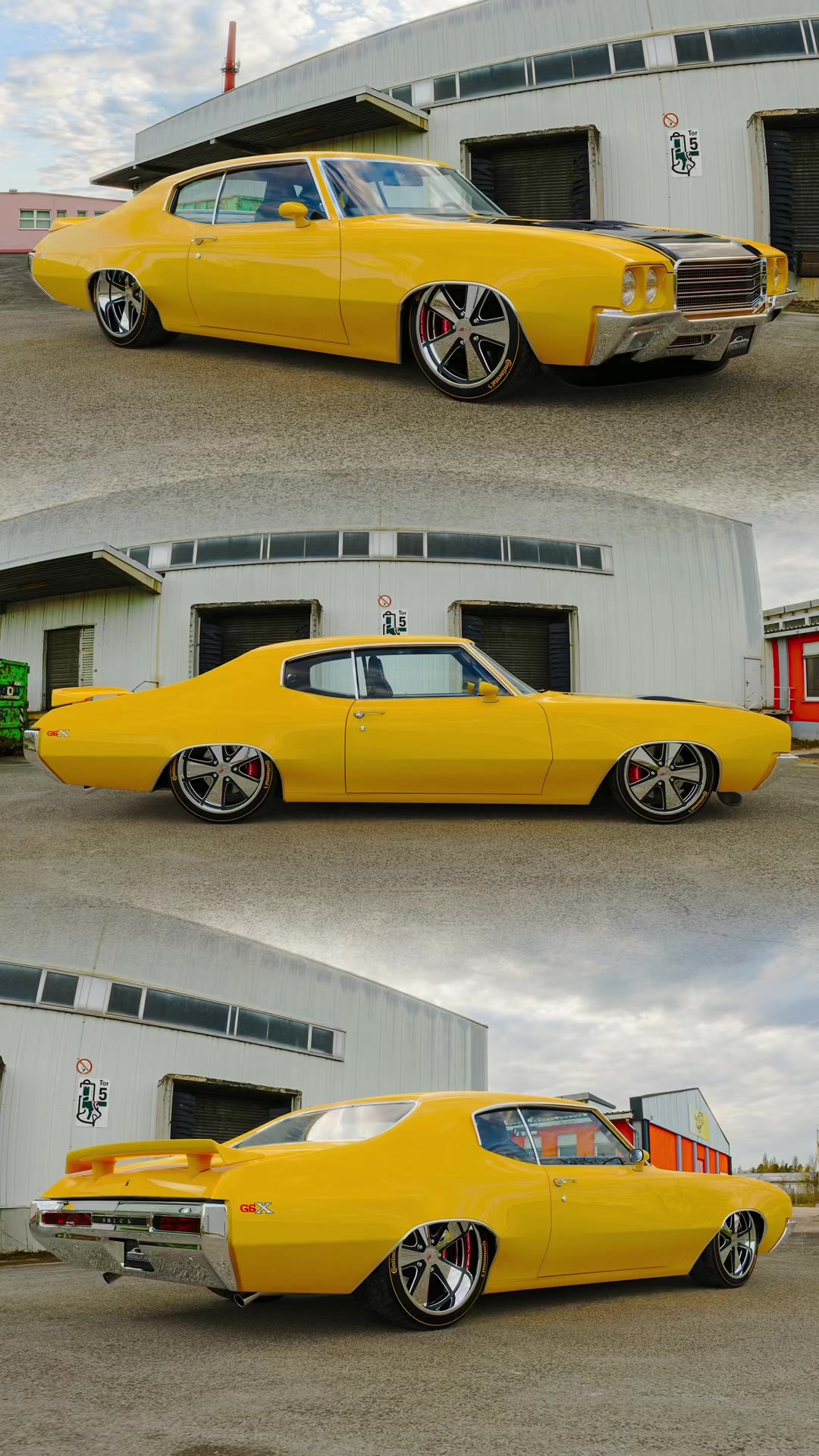 A modern take on the classic 1971 Buick GSX